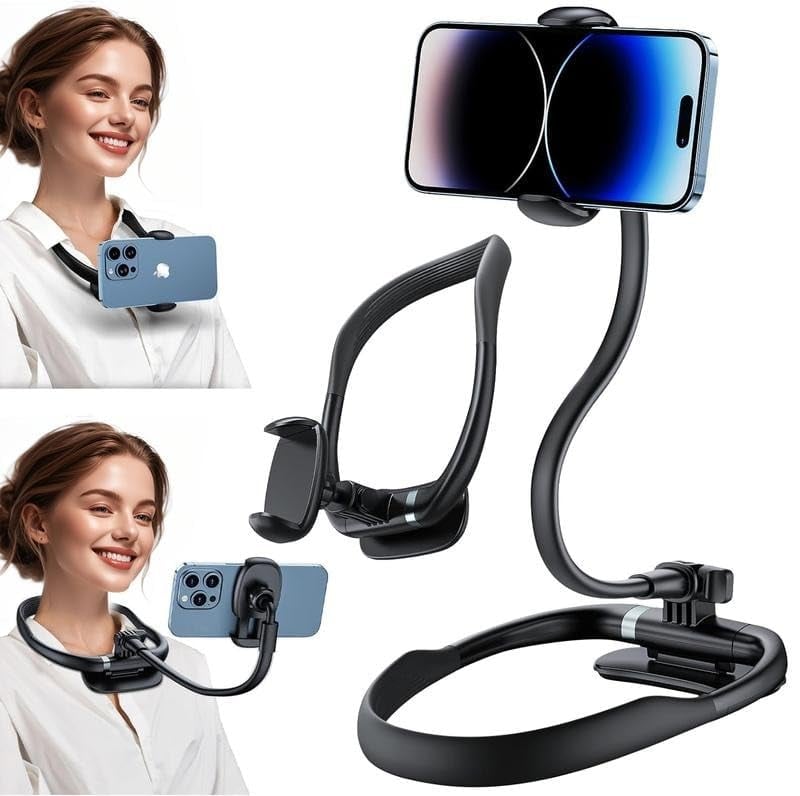 Neck Phone Holder for Recording