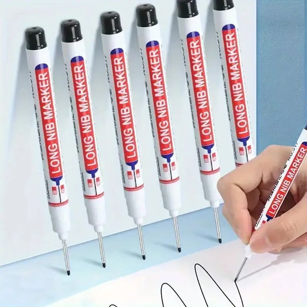 Lange Nasenmarkierungen