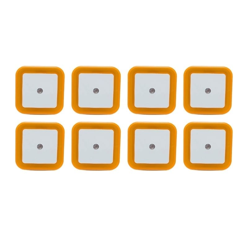 Square Light-Controlled Night Light