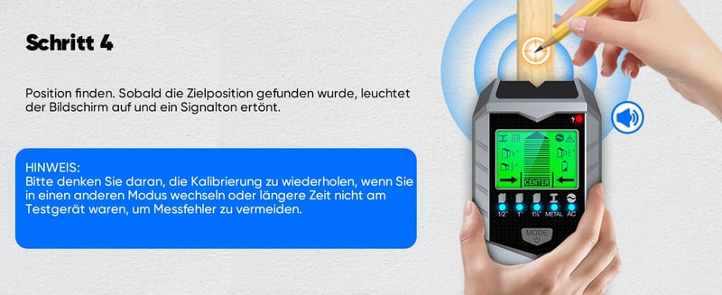 Sakerplus 5-in-1-Wandscanner