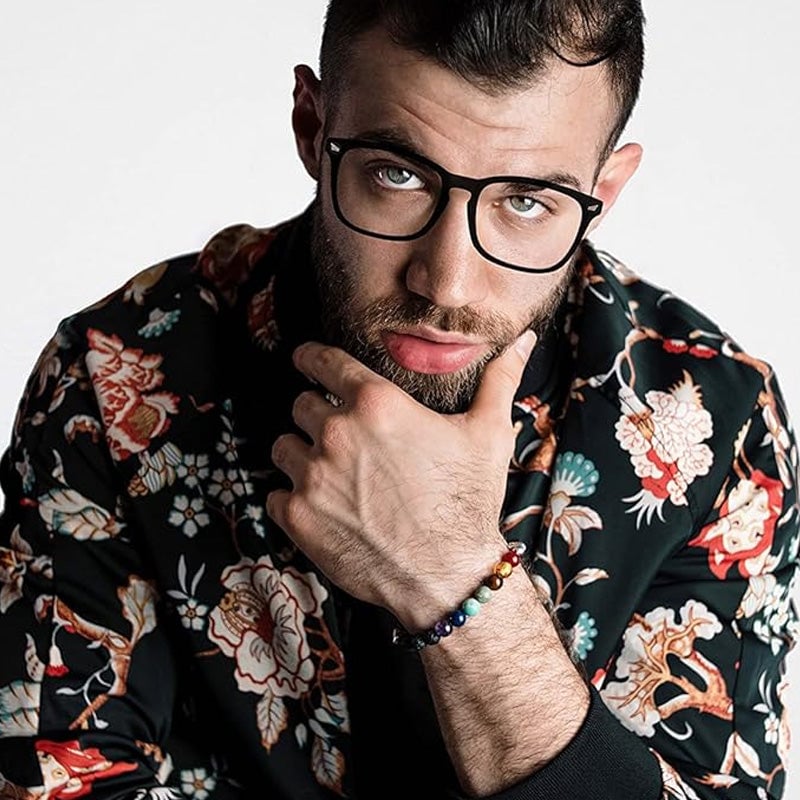 Classic Clear Anti-Blu-ray Glasses