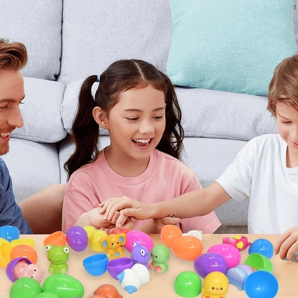 24 PCS Easter Eggs Prefilled Slow Rising Squishy Toys (Pre-sale: 10 days)