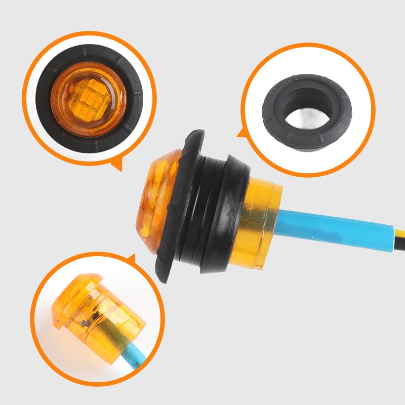 LED Mini Round  Indicator Lights