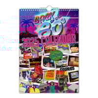 Retour aux années 80 - Calendrier mural 2025