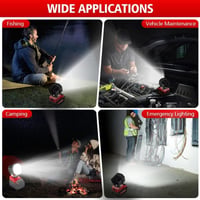 Sakerplus® Portable LED Work Light for 18V Battery