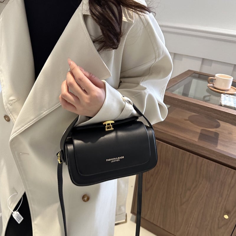 Women's Solid Color Mini Square Shoulder Bag