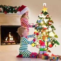 NEW DIY Felt Christmas Tree, A Great Gift For Kids