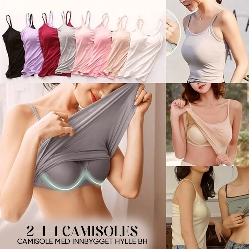 Tanktop med innebygd BH