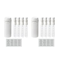 4-in-1 Leakproof Rotatable Travel Dispenser Set