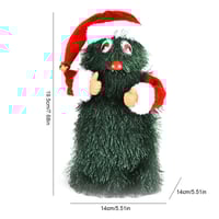 🎅Electric Chimney Climbing Santa Claus Musical Toys🎄