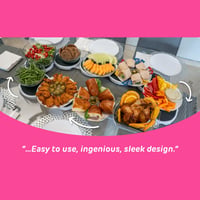 Sakerplus Expandable rotating tray