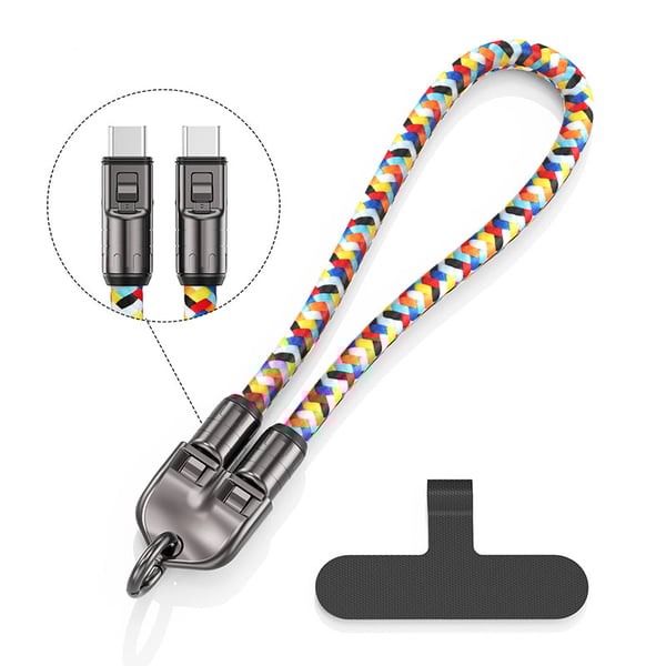 2-in-1 Fast Charging Data Cable ＆ Phone Lanyard