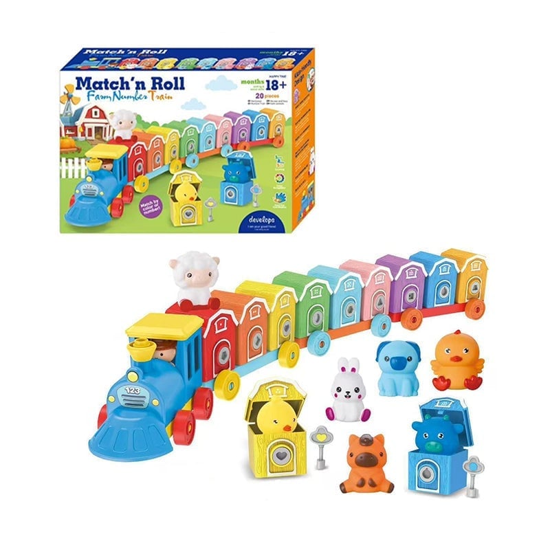 Matching & Sorting Activity Train Set