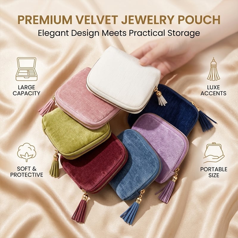 Tassel Jewelry Pouch