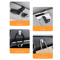 Auto Sun Visor Glasses Holder