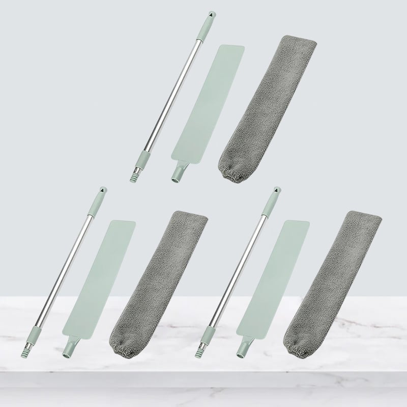 Retractable Microfiber Dust Brush Gap Mop