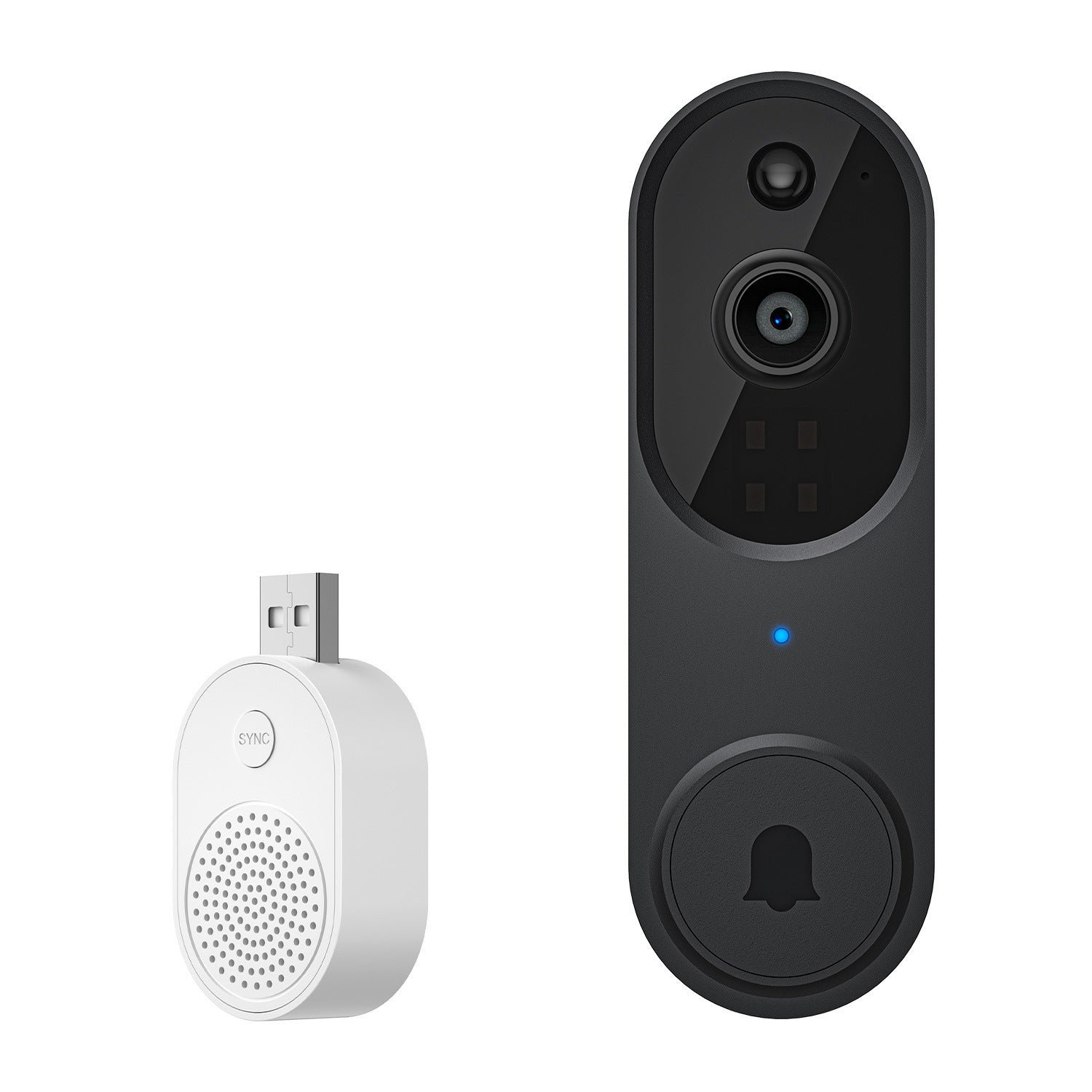 Saker 1080P Wireless Doorbell Video Camera