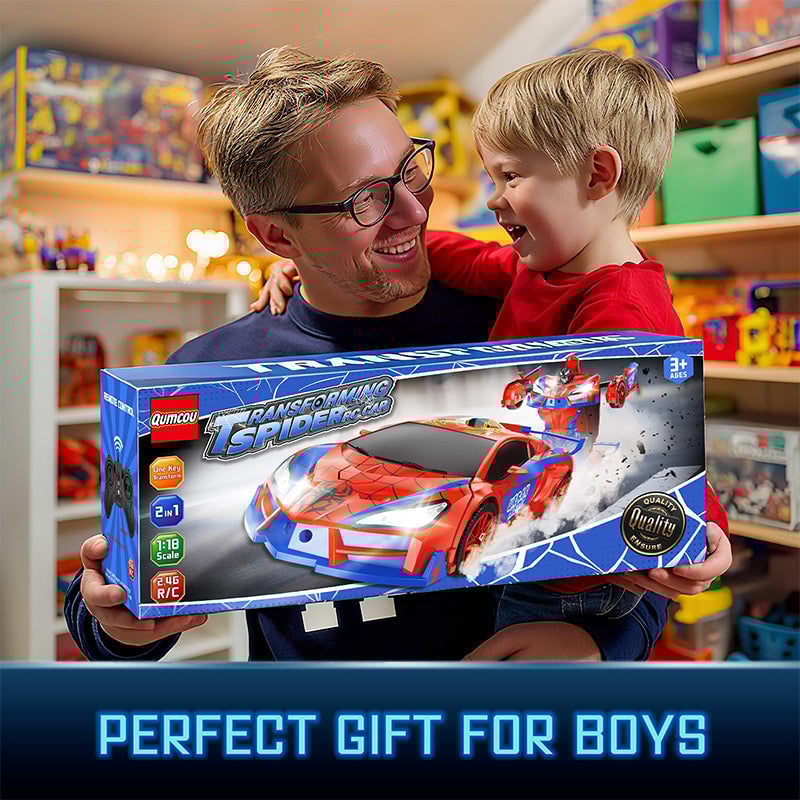 Remote Control Transforming Robot Car