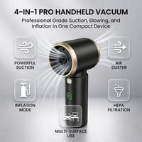 Kexon™ 5-in-1 Smart Dual-Chip Portable Vacuum Cleaner