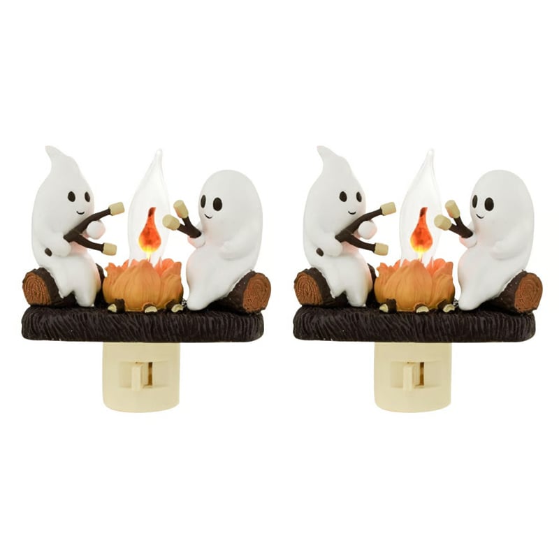 Ghost Bonfire Flashing Night Light