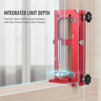 Kexon™ Precision Aluminum Door Hinge Template Jig
