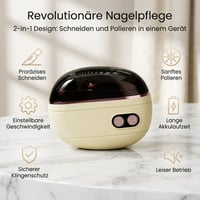 2-in-1 Elektrischer Nagelknipser & Nagelschleifer