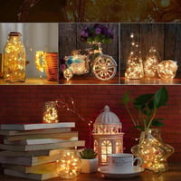 LED vinflasklampor Kork Nattlampa Gör-det-själv-dekorlyft - 5/10 ST
