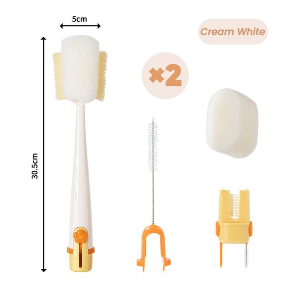 5-in-1 Bottle Cleaning Brush (Multifunctional) – For Cup Lid Cleaning & Home Kitchen Tasks