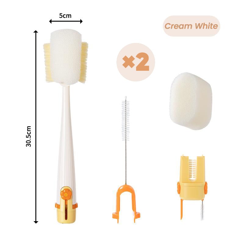 5-in-1 Bottle Cleaning Brush (Multifunctional) – For Cup Lid Cleaning & Home Kitchen Tasks