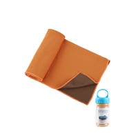Premium Instant Cooling Towel Set with Storage Bottle