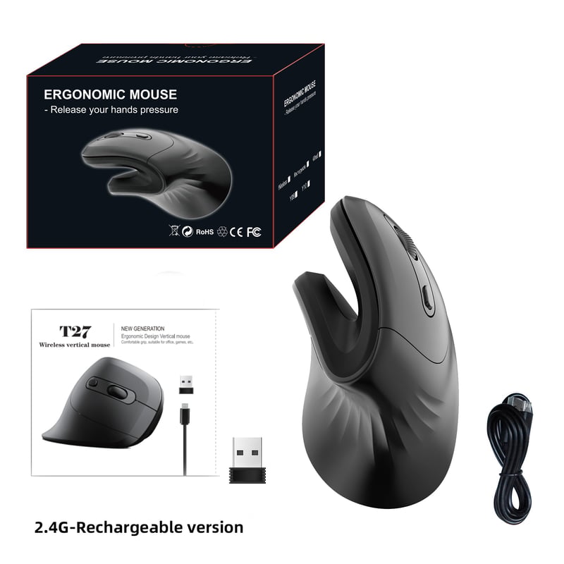 Wireless Ergonomic Vertical Mouse