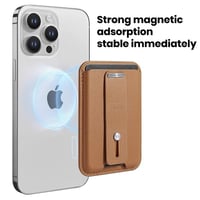 Magnetic Ring Stand Phone Card Holder