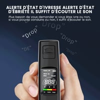 Testeur d'alcool portable