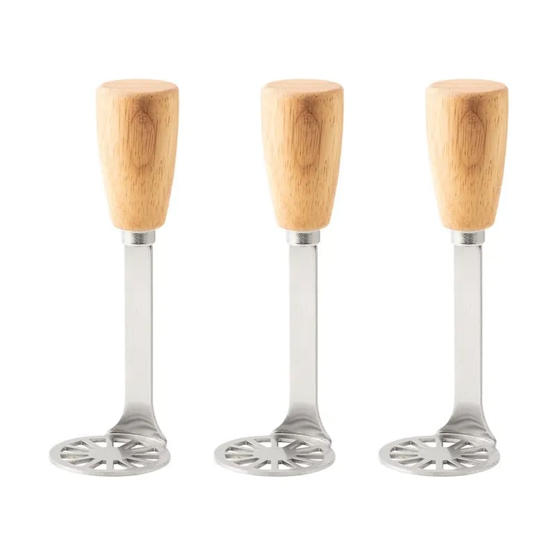 Edelstahl-Kartoffelstampfer mit dickem Griff