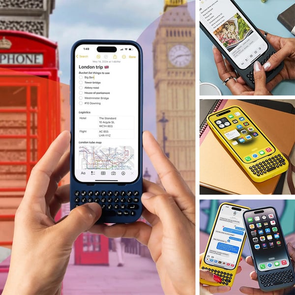 Keyboard Case for iPhone 15 Pro