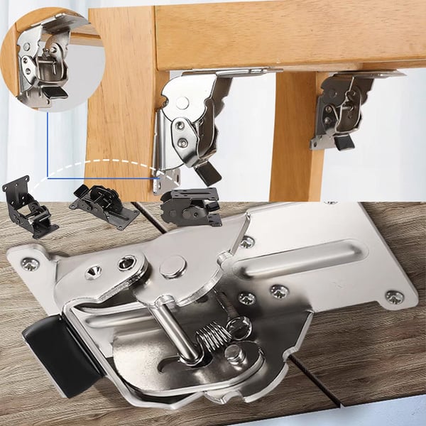 Saker 0-90-180 Grad Selbstsperr Klappscharnier Korrosionsbeständiger Unsichtbarer Verbinder