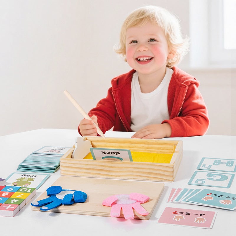 2-in-1 Sand Drawing & Educational Set
