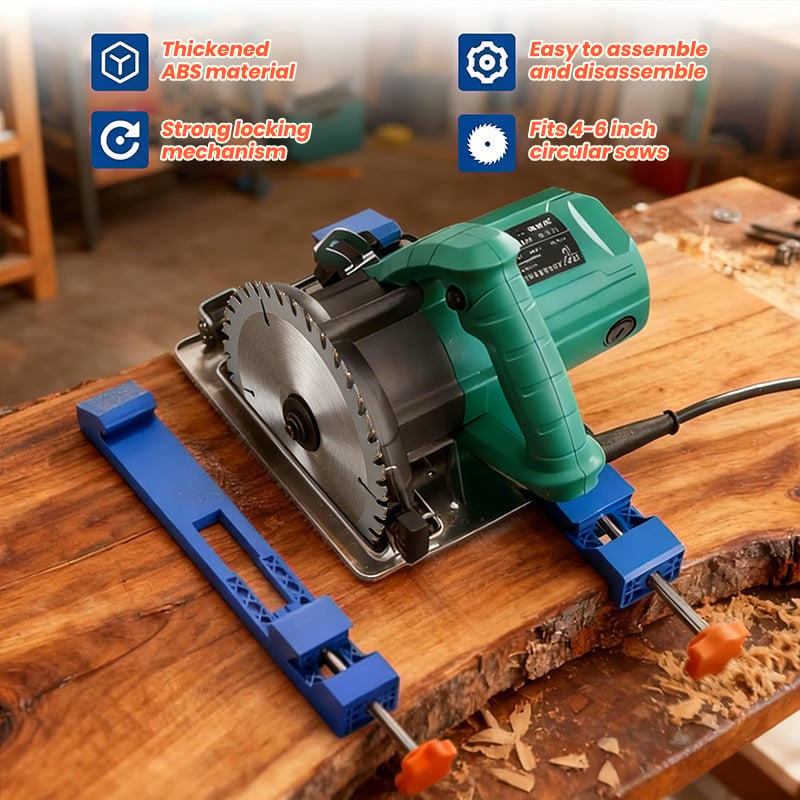 🛠️ Adjustable Guide Rail for Cutting Machines