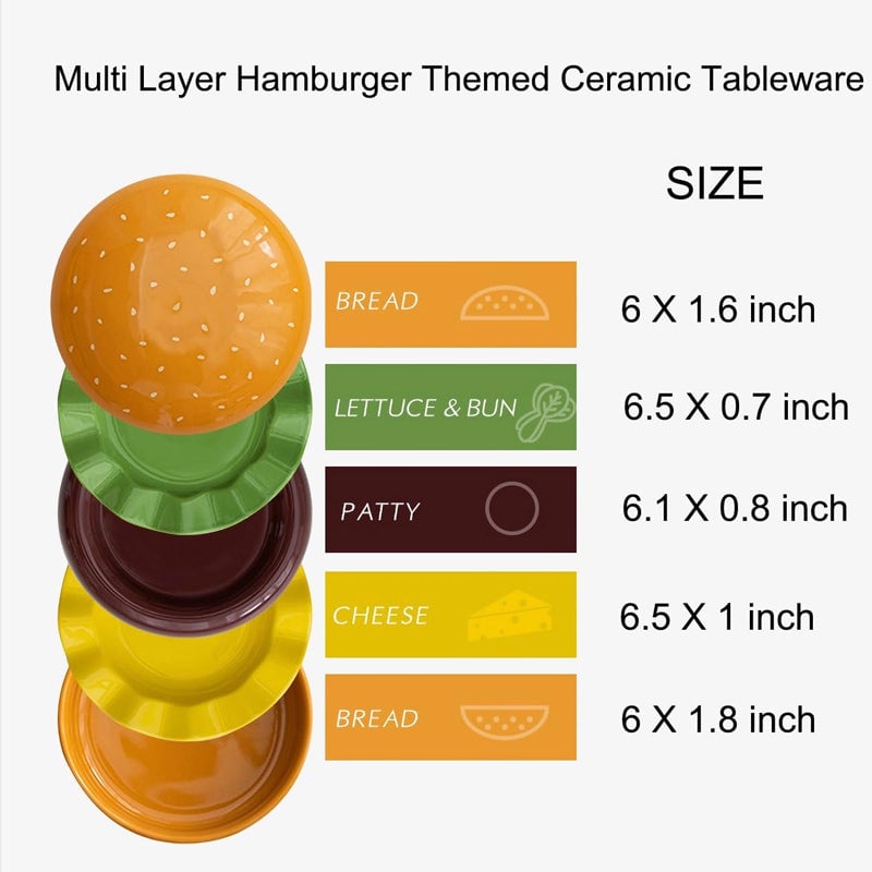 Hamburger Stacking Cutlery