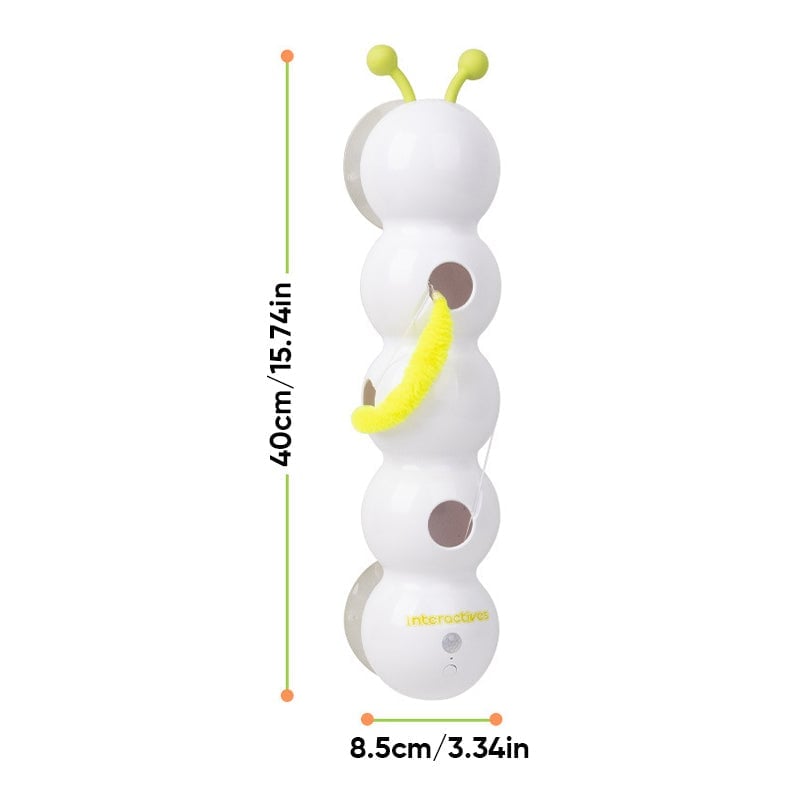🐱Interactive Electric Caterpillar Cat Toy