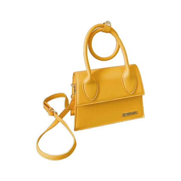 Solid Color Flap Square Bag
