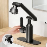 1080° Drehbarer Multifunktions-Wasserhahn aus Edelstahl