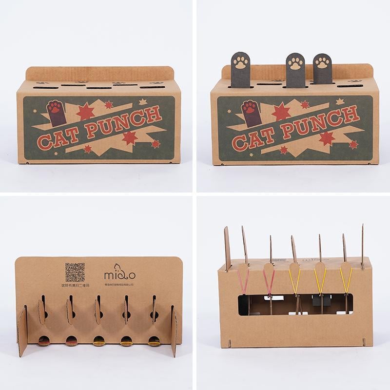 Cat Punch Cat toy Corrugated Cardboard