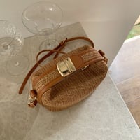Casual Straw Woven Handbag for Women
