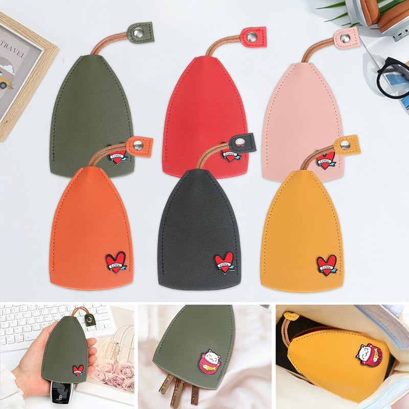 💖💖Schlüsseltasche aus PU-Leder