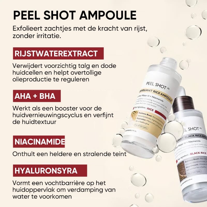 Zachte Exfoliërende Ampul