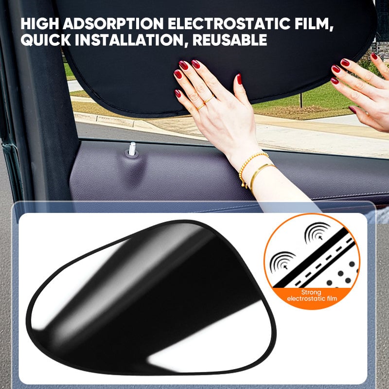 Car Side Window Visor【Set of 4pcs】