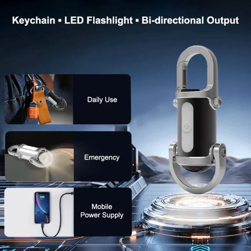 Mini Keychain LED Flashlight