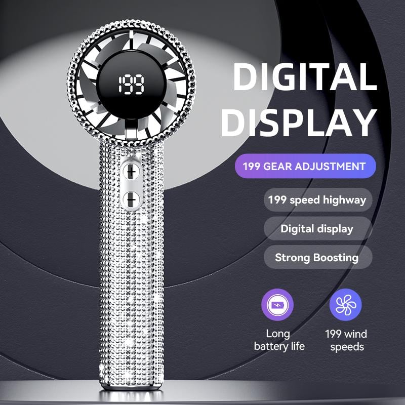 Full Diamond Portable Turbo Fan