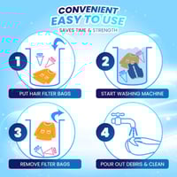 Washing Machine Hair Filter Mesh Bags